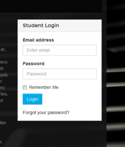 The New Login Widget